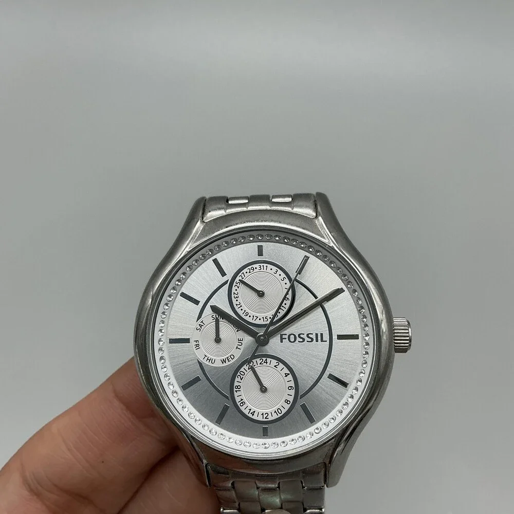 Fossil Daydreamer BQ1580 Women Watch 40mm Stainless Multifunction New Battery 6